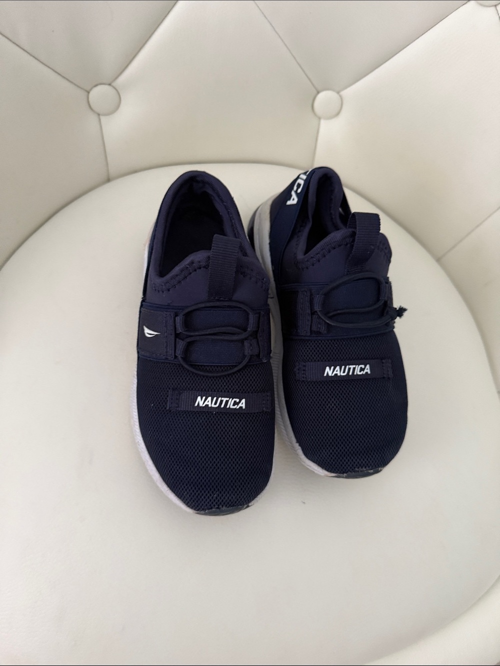 Nautica Kids Navy Slip-On Mesh Sneakers Toddler Boy Size 11